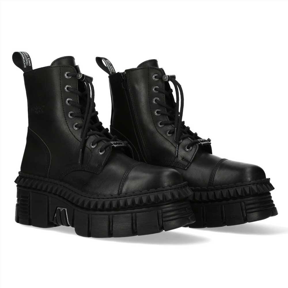 New Rock - MWALL083CCTS6 Bottes de plateforme - Noir Product image